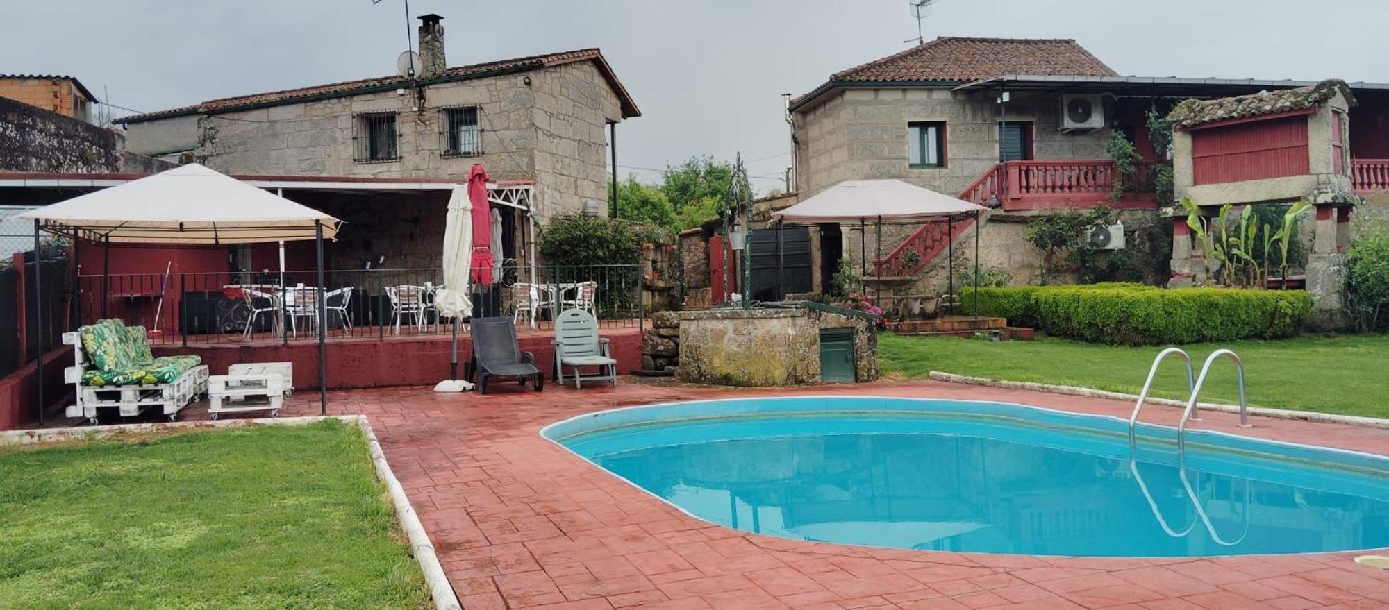 Alojamiento Entero Con Piscina Y Jardin. Ourense Extérieur photo