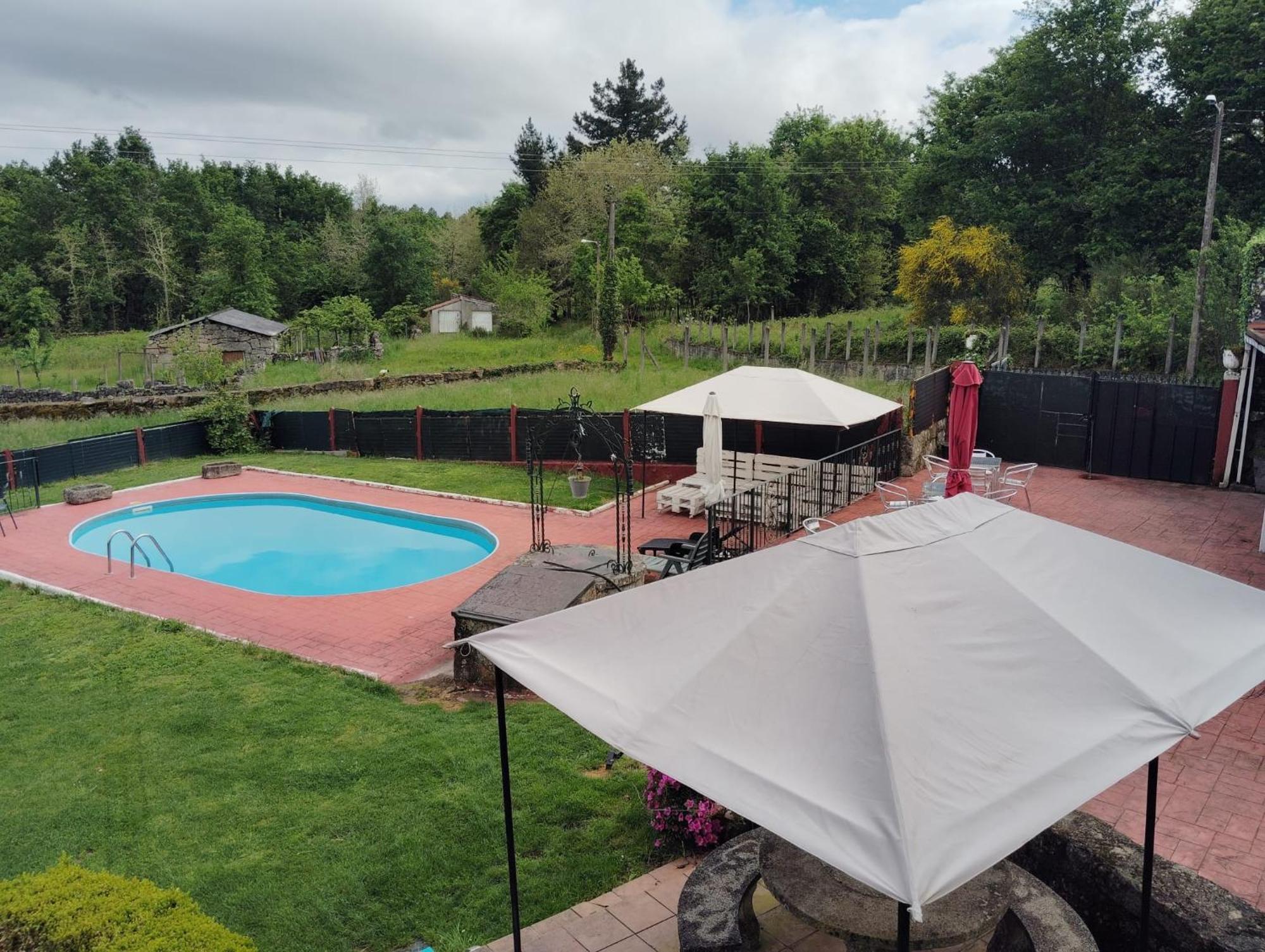 Alojamiento Entero Con Piscina Y Jardin. Ourense Extérieur photo